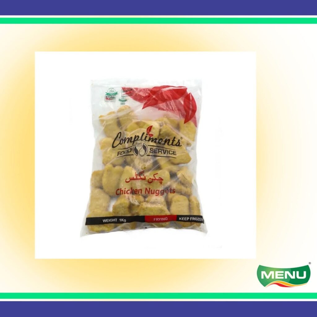 Menu Chicken Nuggets 1kg 45 Pieces - TollintonPk