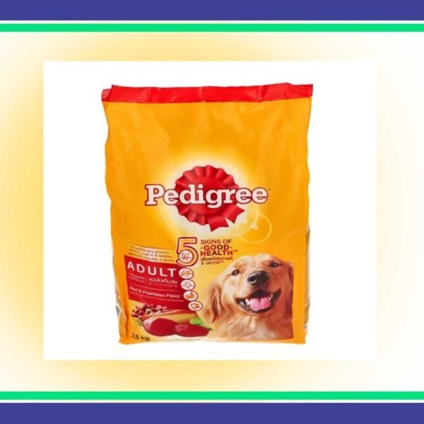 Pedigree Dog Food Adult Beef And Vegetable 3Kg 1 Pedigree-Dog-Food-Adult-Beef