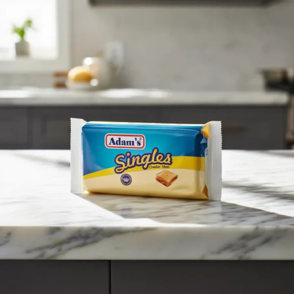 White Slice Cheddar Cheese Adam’s 1kg